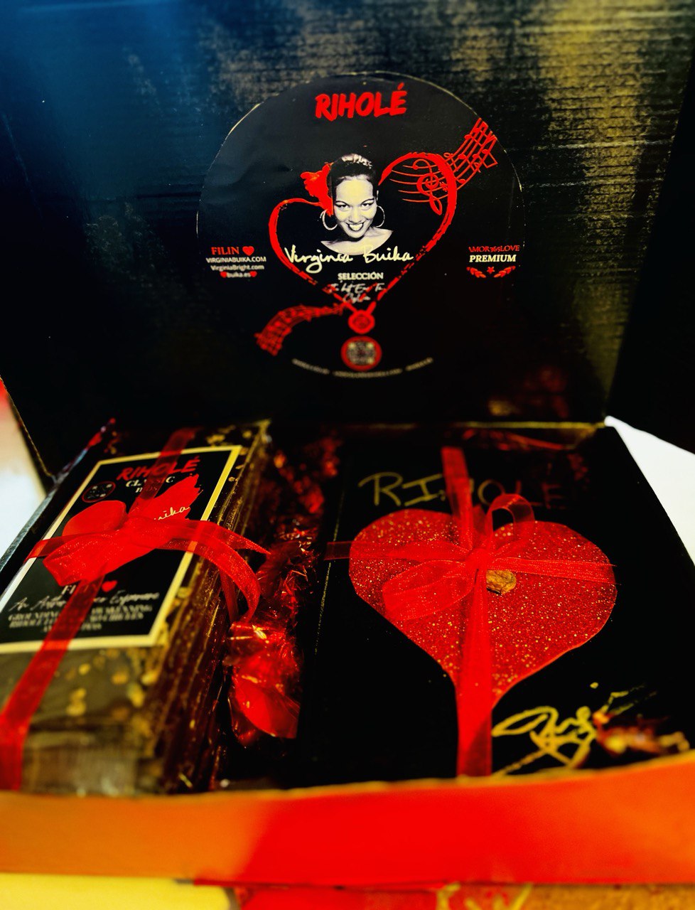 RIHOLÉ Premium Choco Heart Box